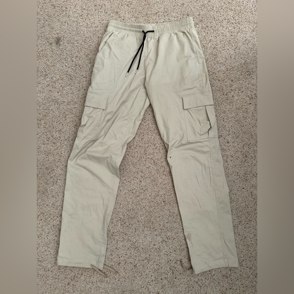 Beige cargos- Barely worn